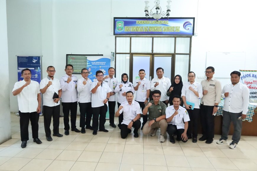 Bupati Siak Afni Pastikan Kesiapan Diskominfo Dalam Penyebaran Informasi Untuk Tingkatkan Kepercayaan Masyarakat