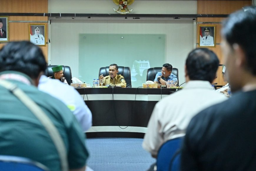 Bagus Santoso Terima Silaturahmi dan Aspirasi BADKO HMI Riau–Kepri