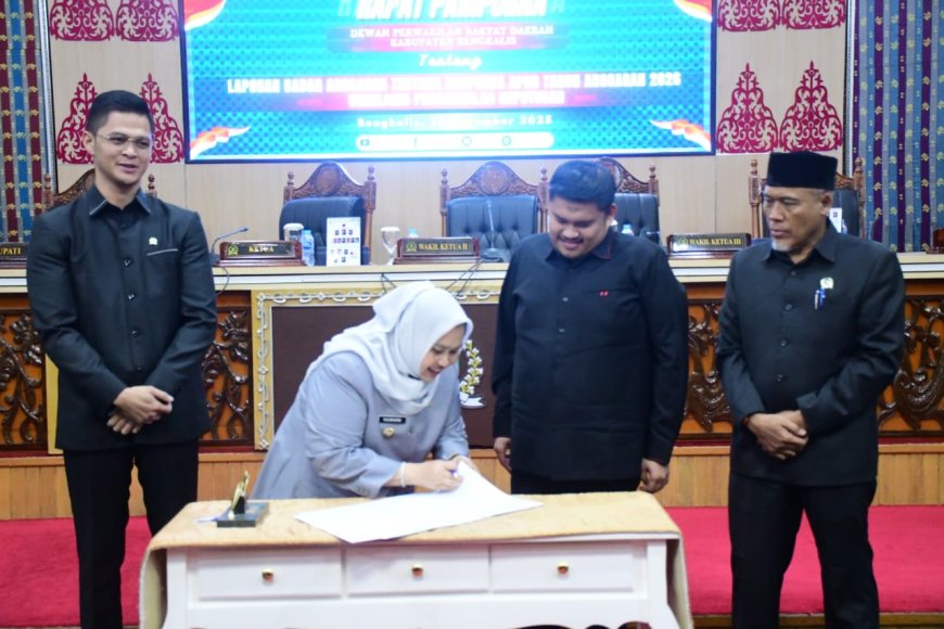Kasmarni : APBD 2026 Bengkalis Disahkan Rp 2,8 Triliun Fokuskan Pembangunan Kesejahteraan Rakyat