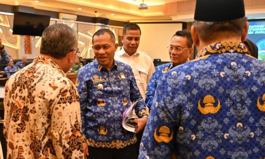 Bagus Santoso Rakor Gugus Tugas Reforma Agraria Bersama Gubri