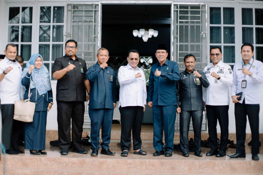 Bupati Rohil Sambut Hangat Kunjungan Ketua Pengadilan Tinggi Agama Riau