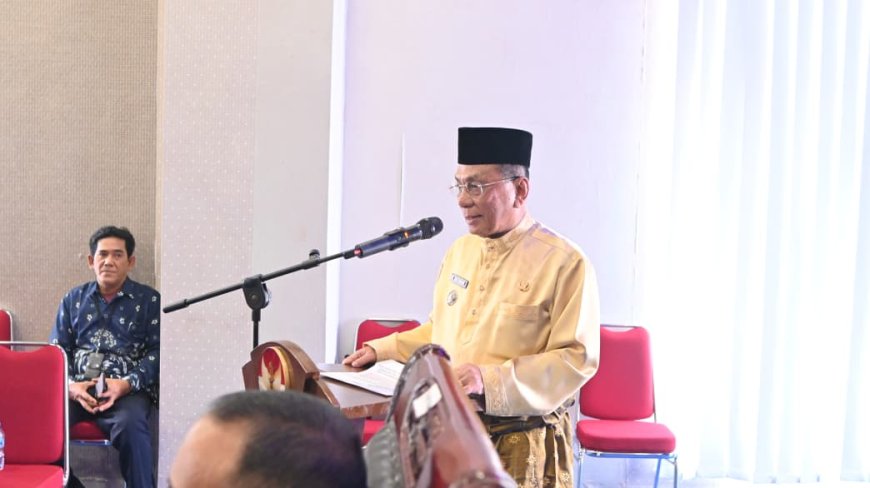 Bupati Rohil Bistamam Buka Workshop Eksekutif Pencegahan Tindakan Pidana Korupsi