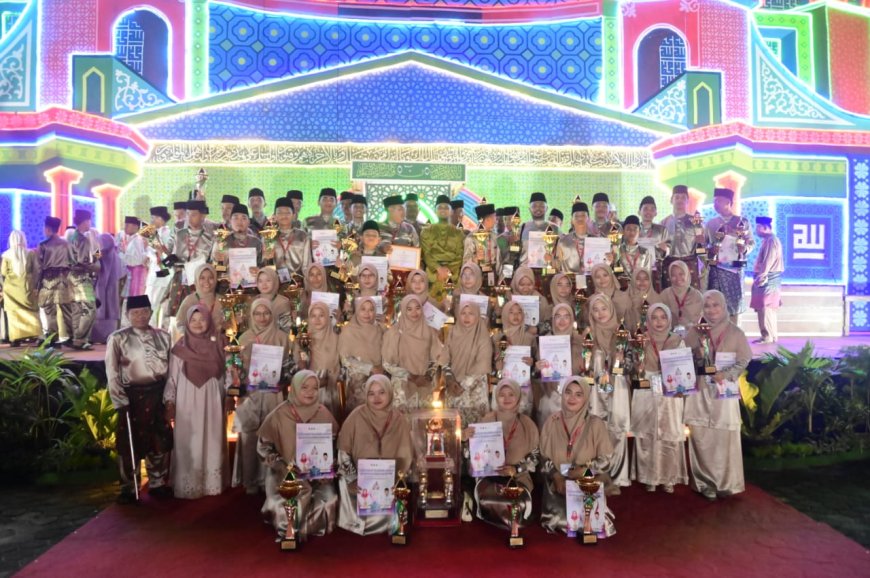 Wakil Bupati Bengkalis Tutup MTQ ke-50, Kecamatan Bengkalis raih juara umum