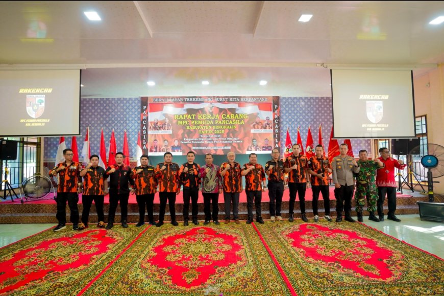 Bupati Bengkalis dorong peran aktif ormas dalam pembangunan di Rakercab pemuda pancasila