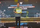 Wawako Pekanbaru Terima Penghargaan UHC Awards Kategori Madya