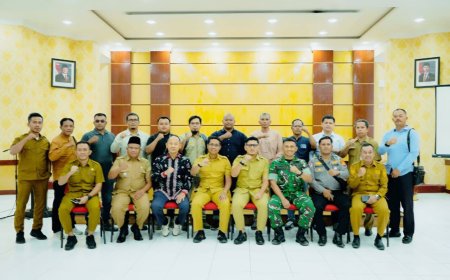 Wakil Bupati Rohil Target Perbaikan Jalan Lintas Segera Tuntas Cepat