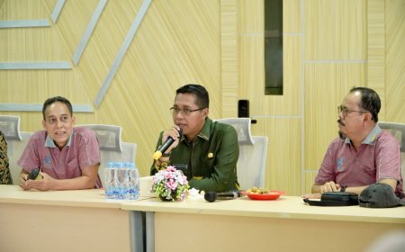 Wabup Rohil Jhony Charles Pimpin Rapat Awal 2026 Tekankan Inovasi dan Publikasi Investasi Rohil
