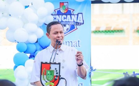 Wako Pekanbaru Pastikan Pembangunan Fasilitas Olahraga Gratis Berlanjut