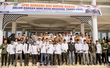 Hari Desa Nasional Wabup Rohil Dorong Kemandirian Ekonomi