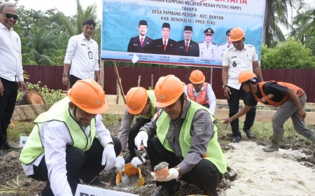 Wabup Bengkalis Resmikan Kampung Nelayan Guna Pacu Peluang Ekspor