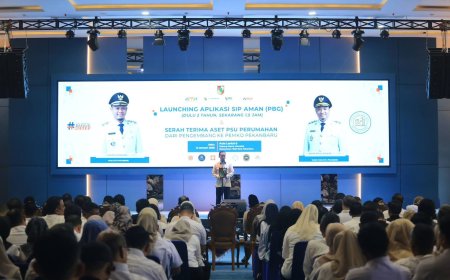 Agung Nugroho Resmi Luncurkan Aplikasi Sip Aman Percepat Pengurusan Izin Bangunan