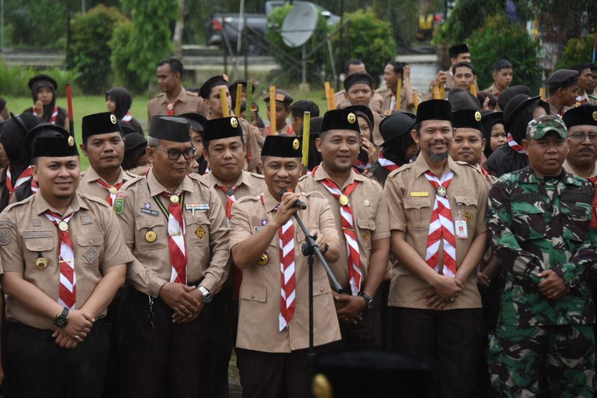 Wakil Bupati Bengkalis Buka Perkemahan Akbar Gugus Darussalam
