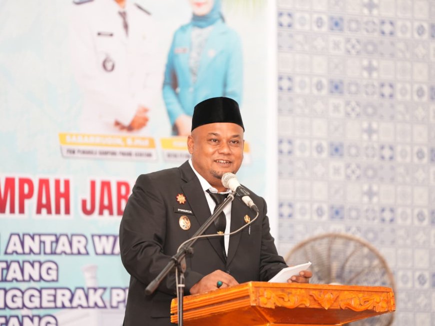 Wakil Bupati Siak Lantik Sabarrudin Targetkan Koperasi Merah Putih