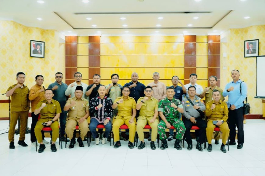 Wakil Bupati Rohil Target Perbaikan Jalan Lintas Segera Tuntas Cepat