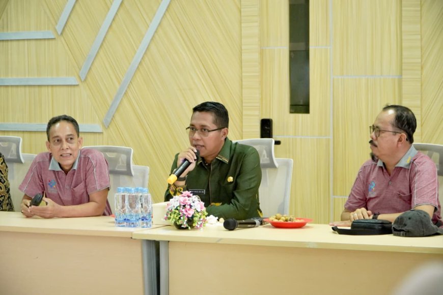 Wabup Rohil Jhony Charles Pimpin Rapat Awal 2026 Tekankan Inovasi dan Publikasi Investasi Rohil