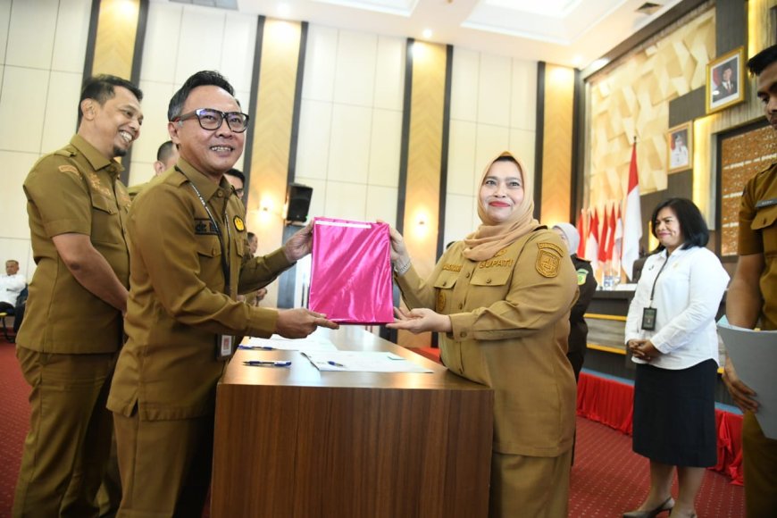 Bupati Bengkalis Serahkan DPA-SKPD 2026 Untuk Pembangunan Berkelanjutan