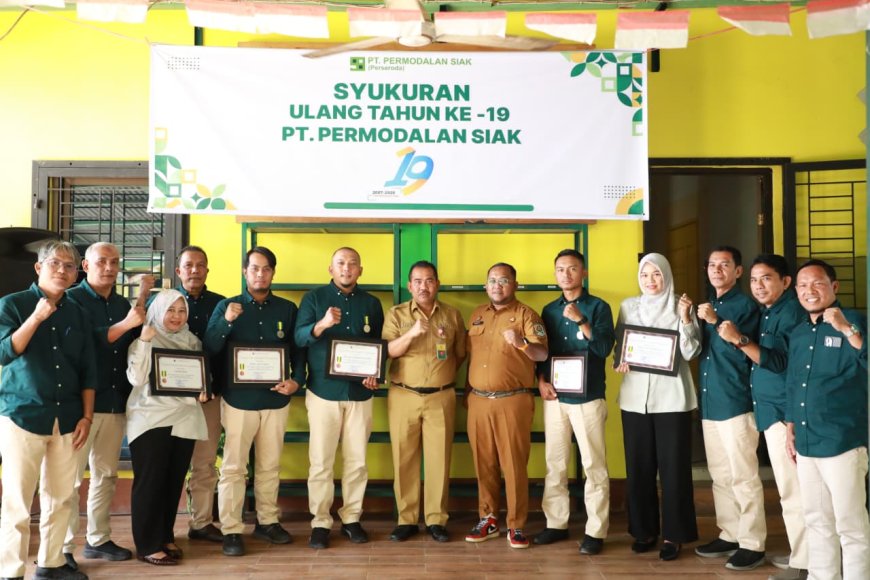 Sekertaris Daerah Siak Hadiri Perayaan HUT ke-19 PT Persi