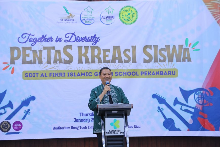 Pentas Kreasi SDIT Al Fikri Dapat Apresiasi Wawako Pekanbaru