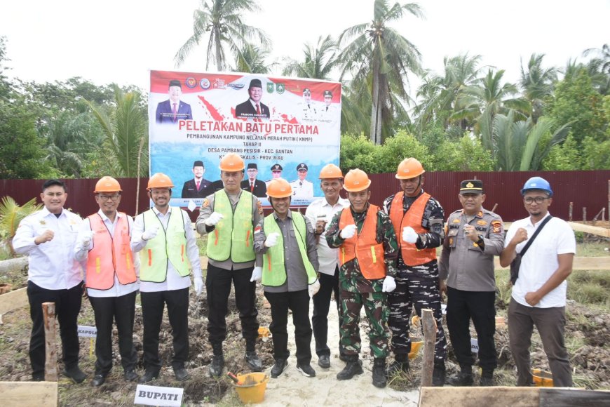 Wabup Bengkalis Resmikan Kampung Nelayan Guna Pacu Peluang Ekspor