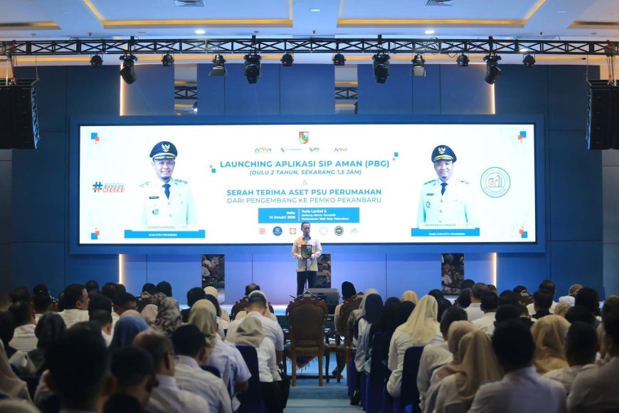 Agung Nugroho Resmi Luncurkan Aplikasi Sip Aman Percepat Pengurusan Izin Bangunan
