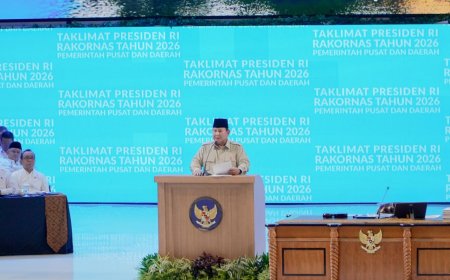 Bupati Bengkalis Hadiri Rakornas Bersama Pemerintah Pusat dan Daerah, Presiden Prabowo Tekankan Kerja Nyata dan Keberpihakan pada Rakyat