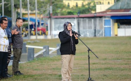 Gotong Royong Serentak di Siak, Bupati Afni Ingatkan Bersih-Bersih Tanggung Jawab Semua Pihak