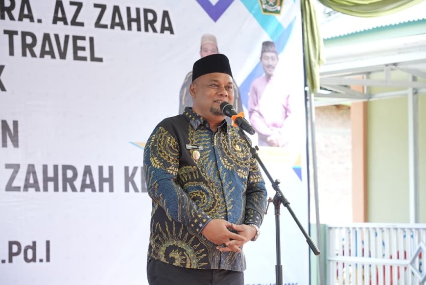 Perkuat Pendidikan Usia Dini, Wabup Siak Resmikan Gedung Baru RA Az Zahra di Teluk Merbau