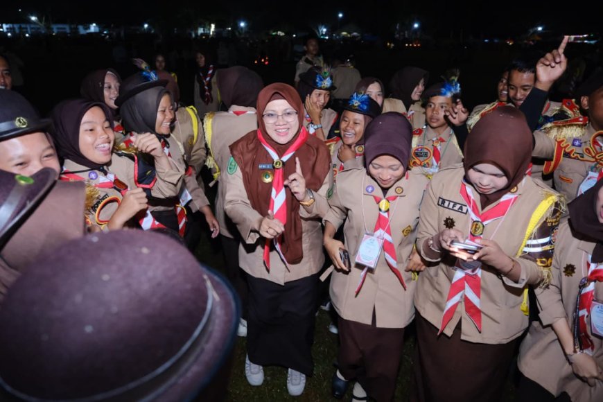 Bupati Siak Buka Perkemahan Akbar II dan Lomba Ketangkasan Penggalang