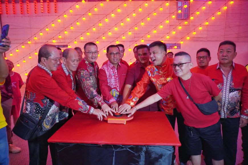 Mewakili Bupati, Sekda Fauzi Efrizal Hadiri Imlek Bagansiapiapi