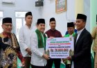 Pj. Sekda Kampat Pimpin Safari Ramadhan di Masjid At-Taqwa Tambang