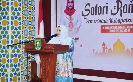 Safari Ramadan Bupati Bengkalis Sambangi Warga Bandar Laksamana