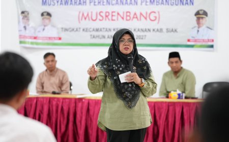 Bupati Siak Fokus Optimalisasi Aset dan Integrasi Lahan Musrenbang 2027