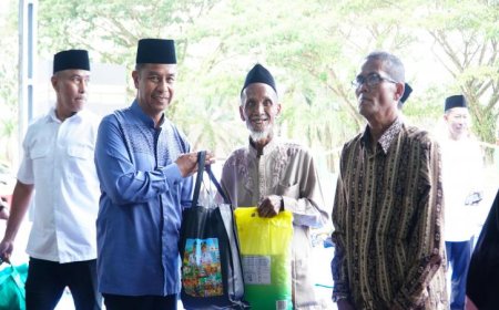 Safari Ramadhan di Desa Karya Bhakti, Bupati Kampar: Ajang Silaturahmi dan Wujud Kepedulian Nyata