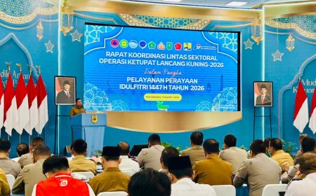 Perkuat Sinergi Lebaran Wabup Bengkalis Hadiri Operasi Lancang Kuning