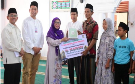 Wabup Misharti Safari Ramadhan Di Gunung Sahilan