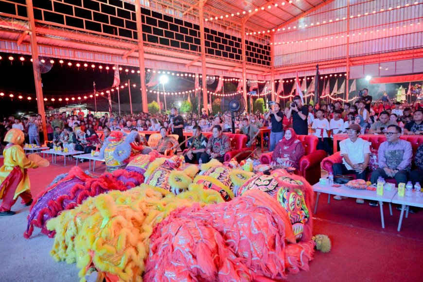 Bupati Bengkalis Hadiri Peringatan Vihara Cin Bu Kiong