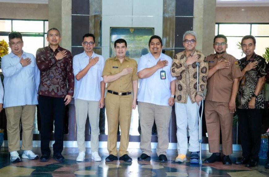 Pj Sekda Kampar Sambut Audiensi PHR terkait Task Force Komsos