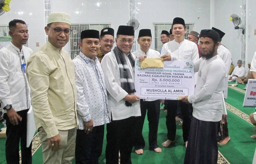 Safari Ramadan 1447 H, Bupati Rohil Bistamam Ajak Warga Kompak Bangun Daerah