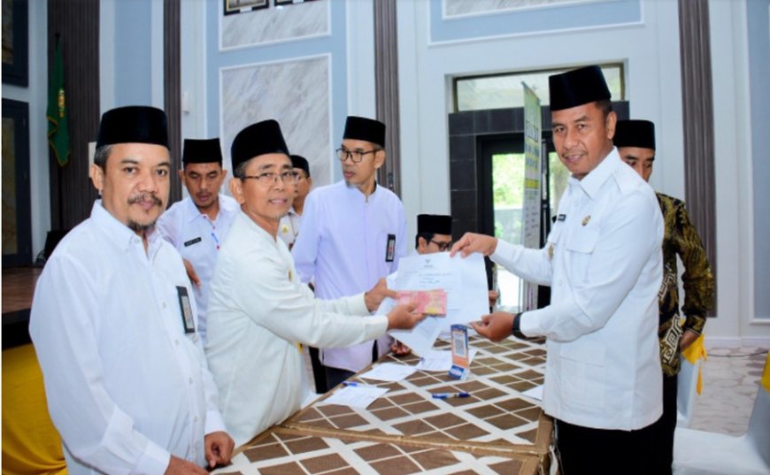 Bupati Kampar  Apresiasi kepada Baznas ZIS Capai Rp100 Juta Untuk Kesejahteran Masyarakat 