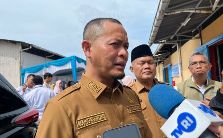 Pastikan Penanganan Banjir Wako Pekanbaru Sebut Air Cepat Surut