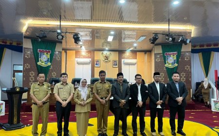 DPRD Kampar Paripurnakan LKPj Bupati 2025