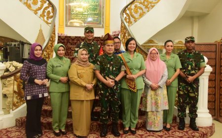 Kunjungan Pangdam XIX Di Bengkalis Disambut Bupati Bengkalis Negeri Junjungan