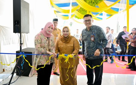 Resmikan Gedung Bank Mandiri Bupati Bengkalis Dorong Penguatan Layanan