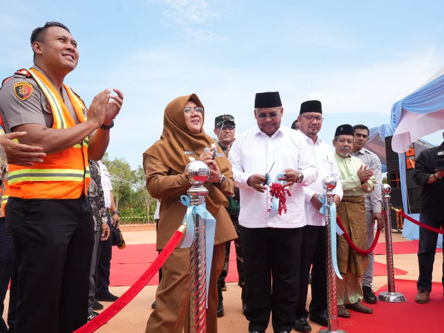 Bupati Afni Resmikan Galangan Kapal MNS di KITB, Dorong Geliat Ekonomi Maritim