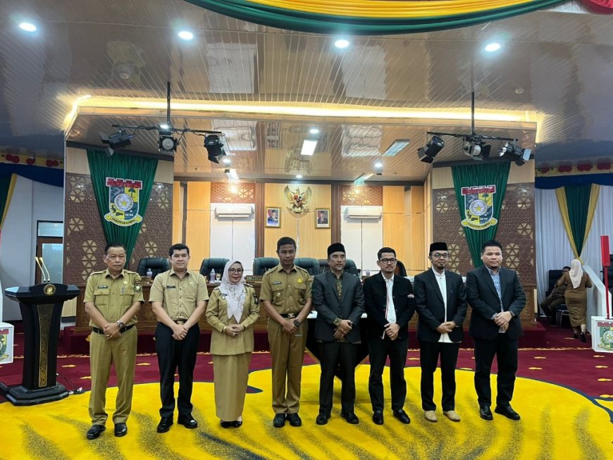 DPRD Kampar Paripurnakan LKPj Bupati 2025