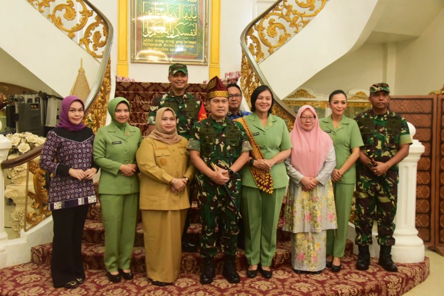 Kunjungan Pangdam XIX Di Bengkalis Disambut Bupati Bengkalis Negeri Junjungan