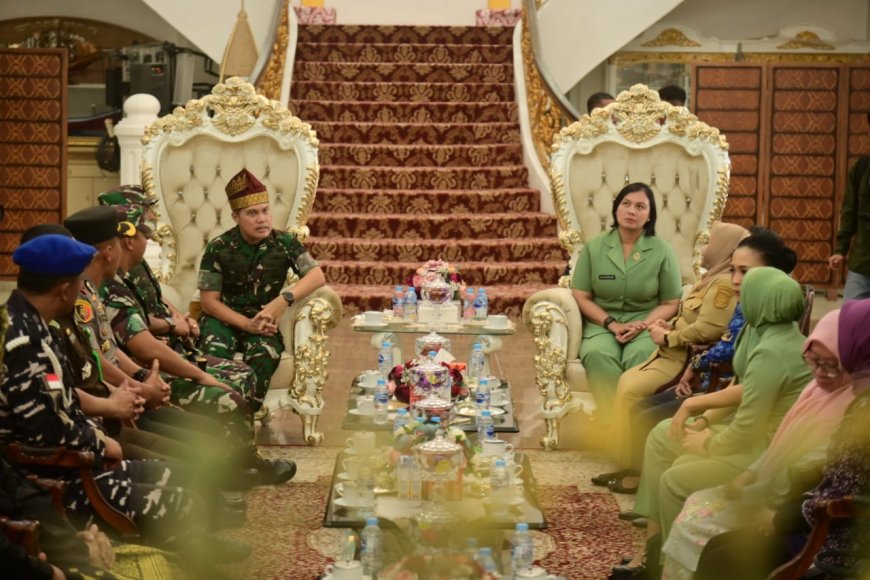 Kunjungan Pangdam XIX Di Bengkalis Disambut Bupati Bengkalis Negeri Junjungan