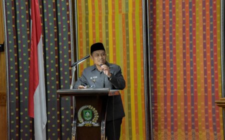 Wabup Bagus Santoso Laporkan Hasil Banggar LKPJ Bupati Bengkalis