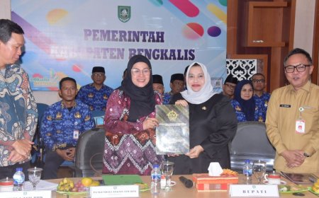 Gelar Exit Meeting Bupati Bengkalis Tegaskan Kepatuhan Pengelolaan Keuangan Daerah