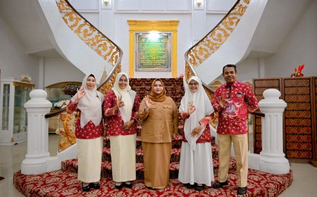 Bupati Kasmarni Terima Audiensi IGTKI-PGRI, Siap Dukung Kontingen Bengkalis Menuju Praporseni Riau 2026